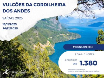 Vulcões da Cordilheira dos Andes 2024